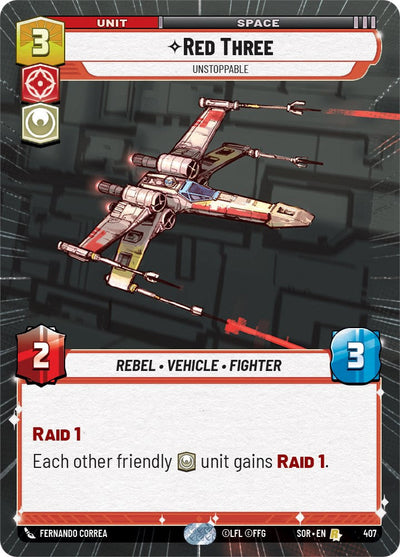Red Three - Unstoppable (Hyperspace) - 407 - (Spark of Rebellion)