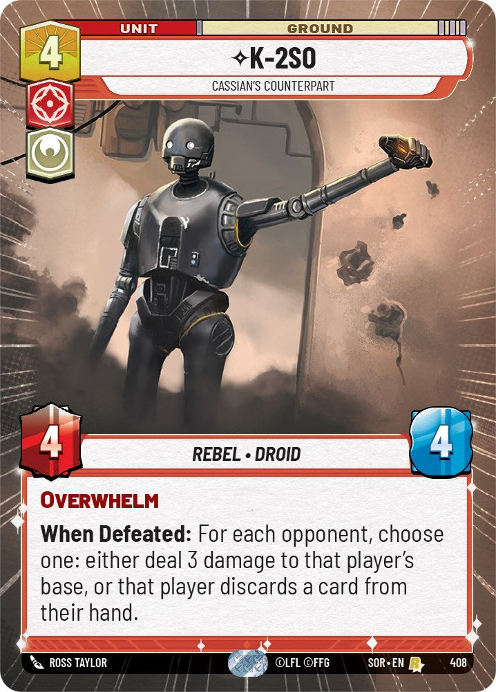 K-2SO - Cassian's Counterpart (Hyperspace) - 408 - (Spark of Rebellion)