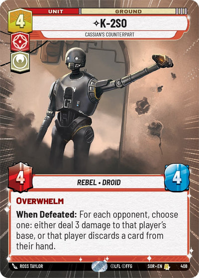 K-2SO - Cassian's Counterpart (Hyperspace) - 408 - (Spark of Rebellion)