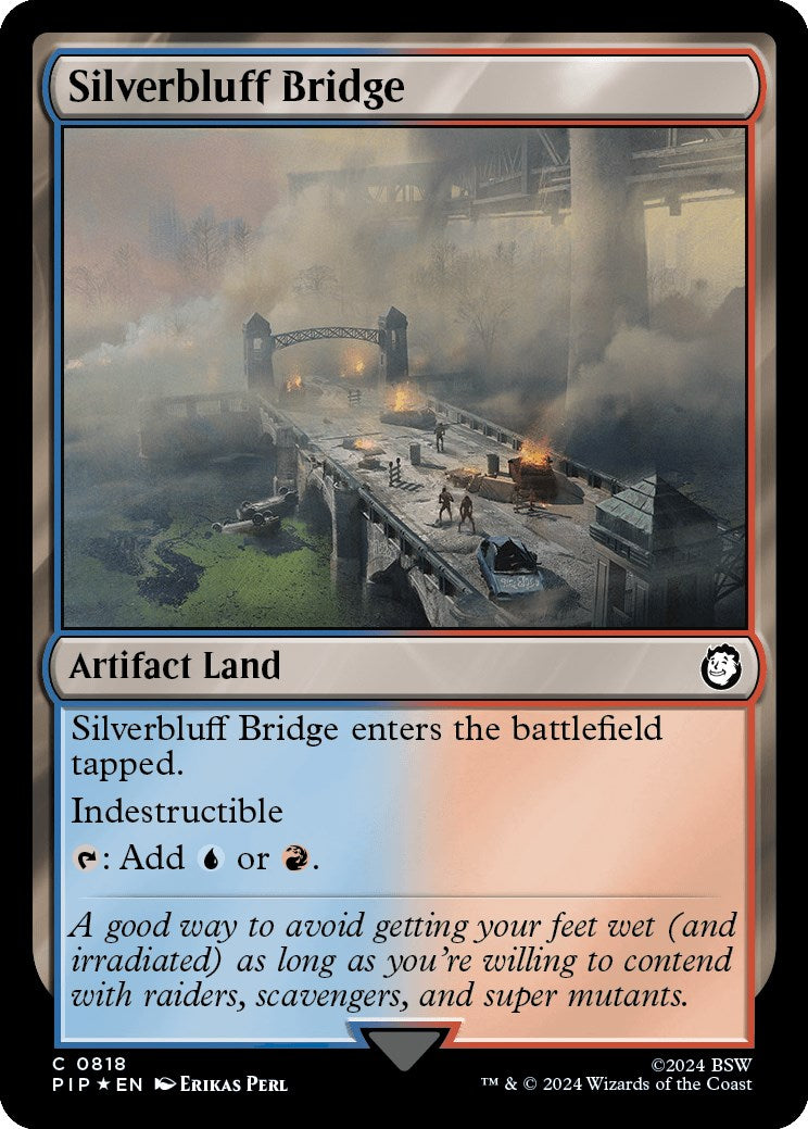 Silverbluff Bridge (Surge Foil) - 818 - (Universes Beyond: Fallout)
