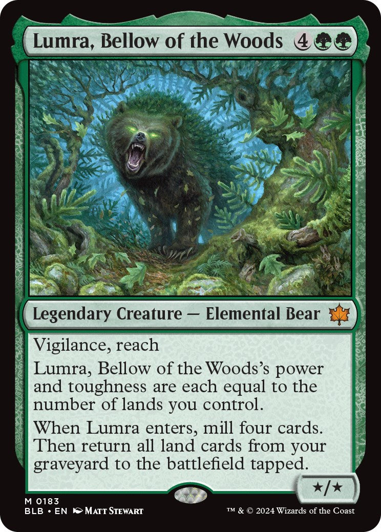 Lumra, Bellow of the Woods - 183 - (Bloomburrow)