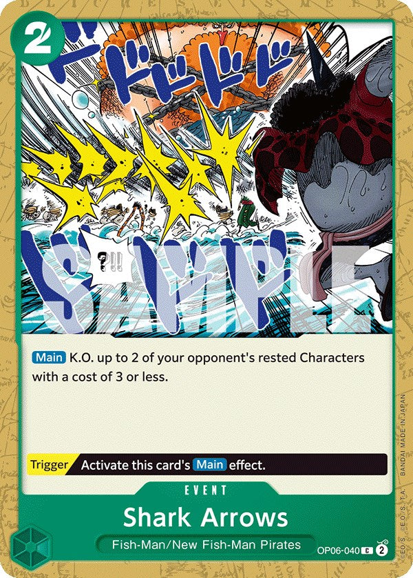 Shark Arrows - OP06-040 - (Wings of the Captain)