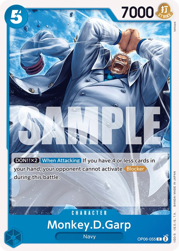Monkey.D.Garp - OP06-055 - (Wings of the Captain)