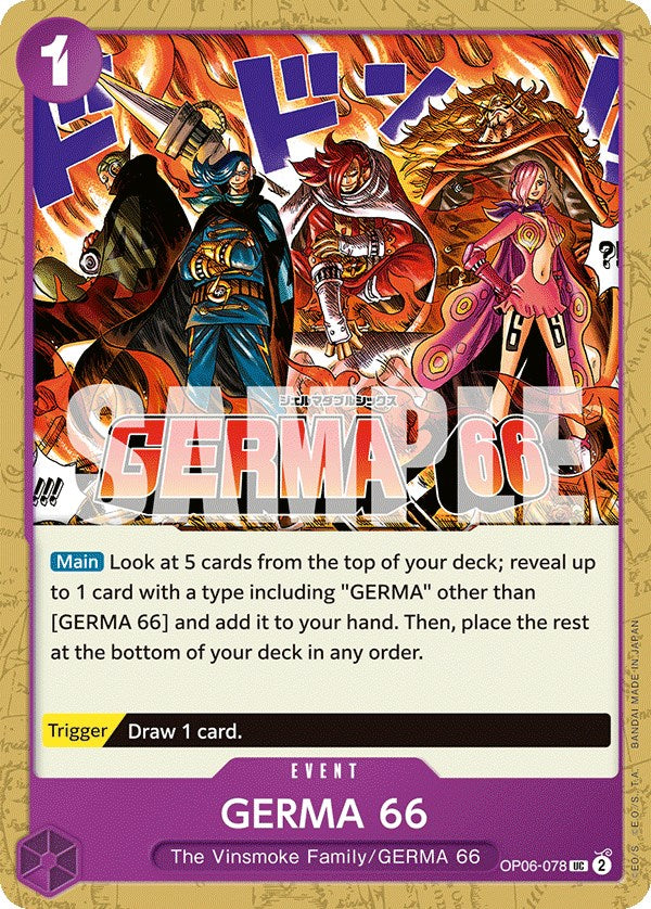 GERMA 66 - OP06-078 - (Wings of the Captain)