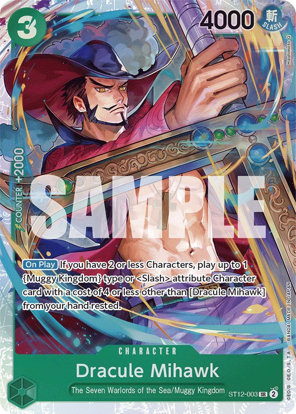 Dracule Mihawk - ST12-003 - (Starter Deck 12: Zoro and Sanji)