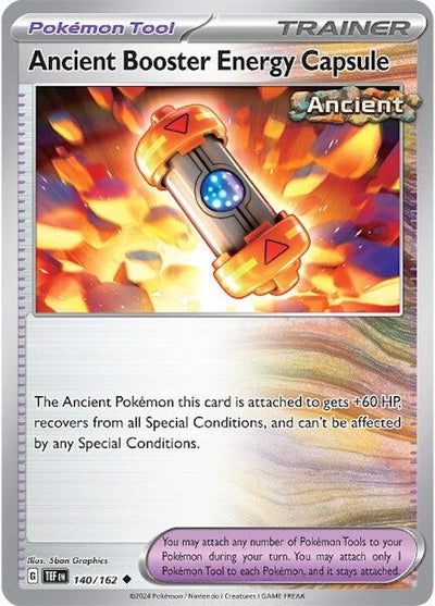 Ancient Booster Energy Capsule - 140/162 - (SV05: Temporal Forces)
