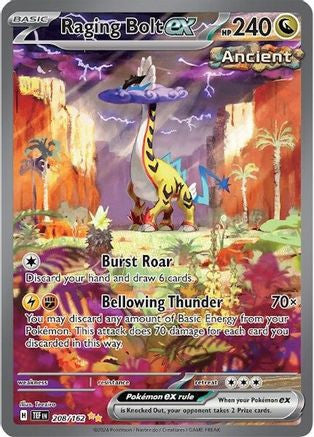 Raging Bolt Ex 208 Sv05 Temporal Forces Holofoil