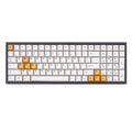 NPKC White Orange 134 Key Cherry Profile Dye Sub PBT Keycap Set