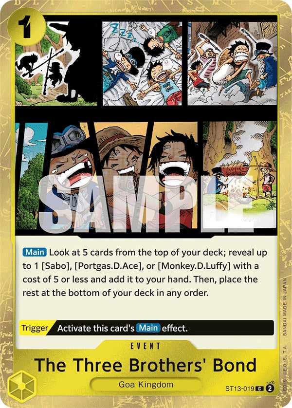 The Three Brothers' Bond - ST13-019 - (Ultra Deck: The Three Brothers)