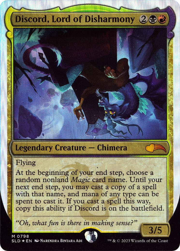 Discord, Lord of Disharmony - 798 - (Secret Lair Drop Series)
