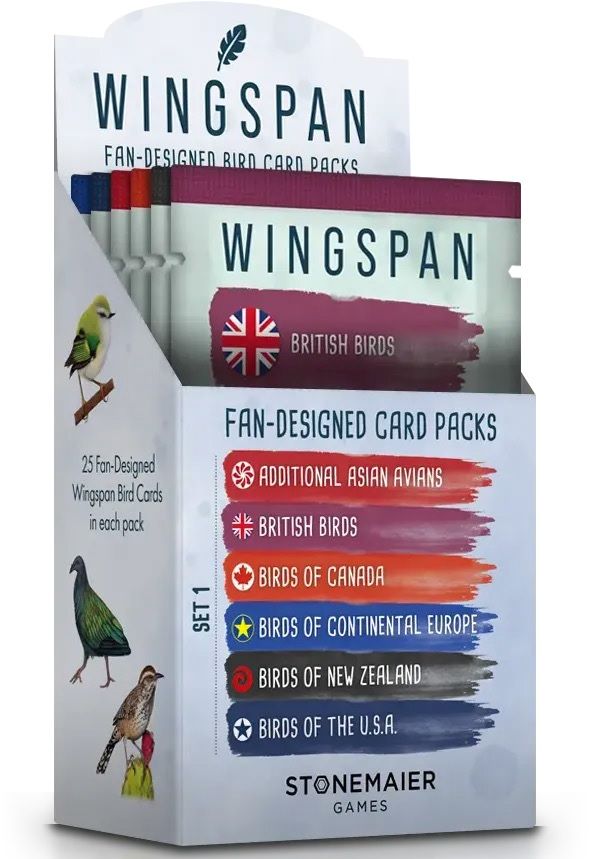 Wingspan Fan Designed Packs W1