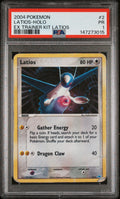 Latios Holo PSA 1 2004 Pokemon EX Trainer Kit Latios #2 POP 12