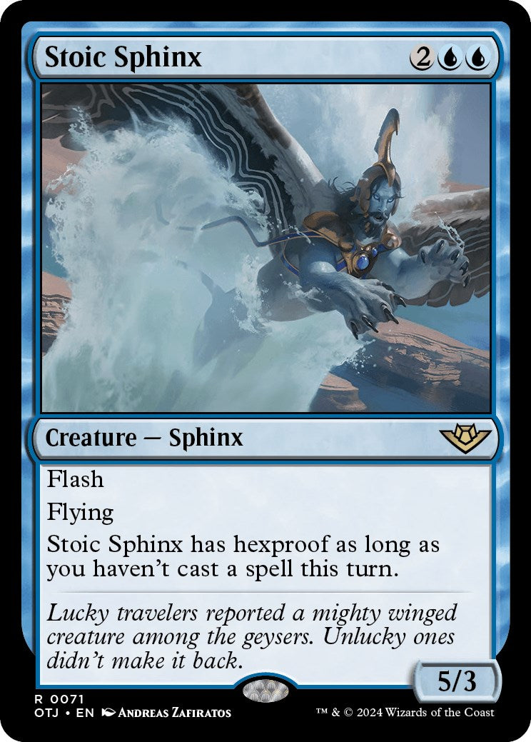 Stoic Sphinx - 71 - (Outlaws of Thunder Junction)