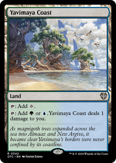 Yavimaya Coast - 342 - (Commander: Outlaws of Thunder Junction)