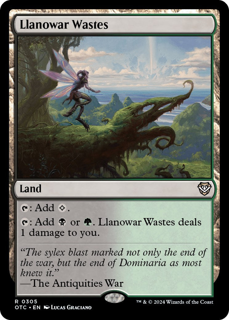 Llanowar Wastes - 305 - (Commander: Outlaws of Thunder Junction)