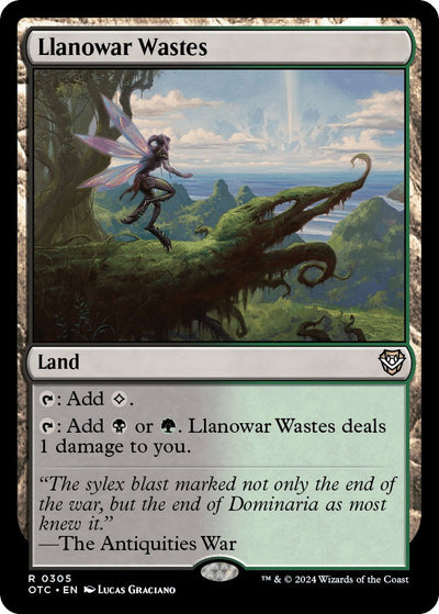 Llanowar Wastes - 305 - (Commander: Outlaws of Thunder Junction)