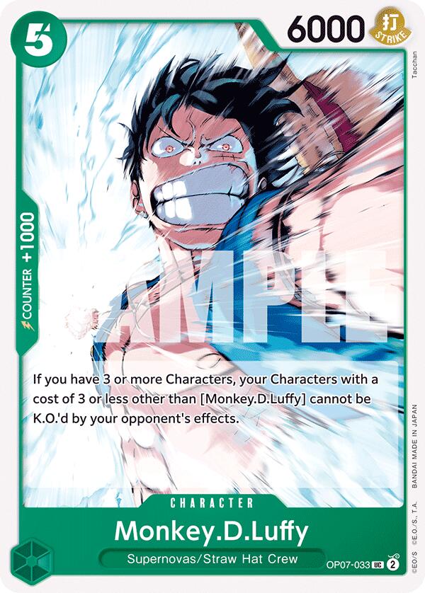 Monkey.D.Luffy (033) - OP07-033 - (500 Years in the Future)