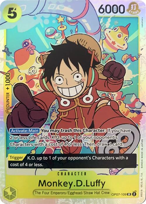 Monkey.D.Luffy (109) - OP07-109 - (500 Years in the Future)