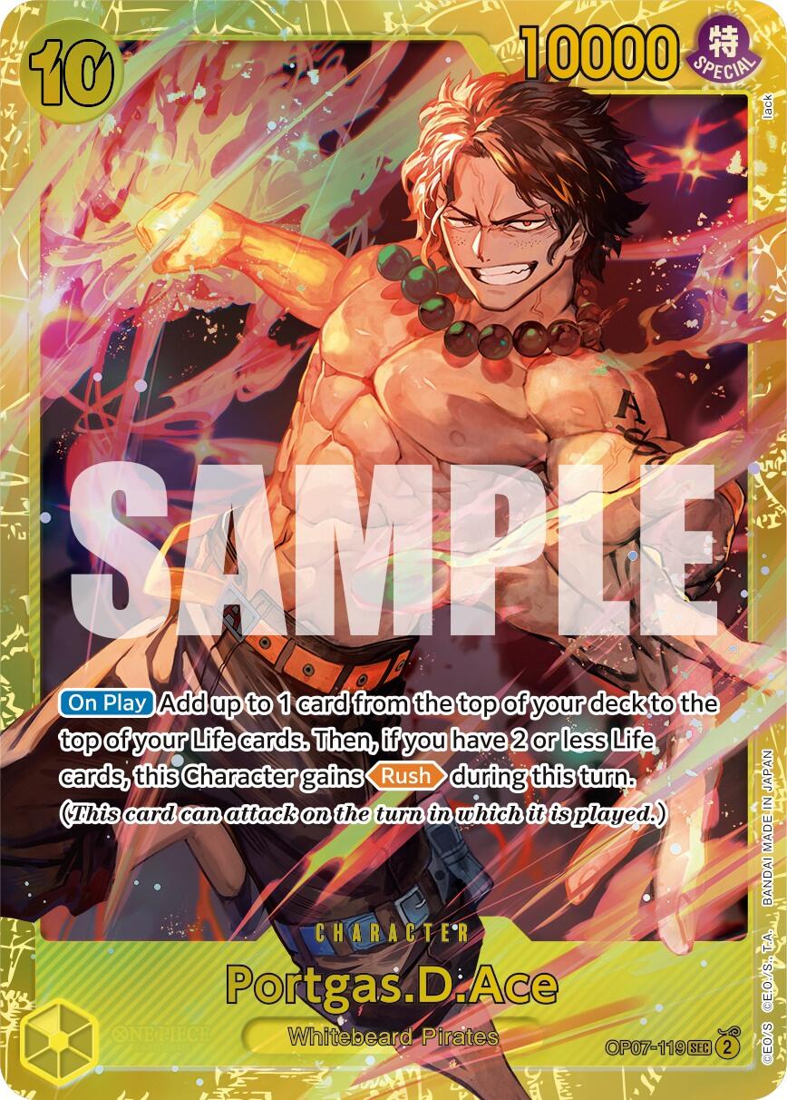 Portgas.D.Ace (119) - OP07-119 - (500 Years in the Future)