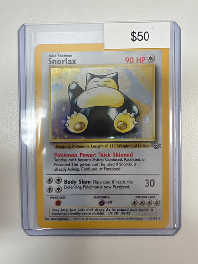 Pokemon Snorlax 11/64