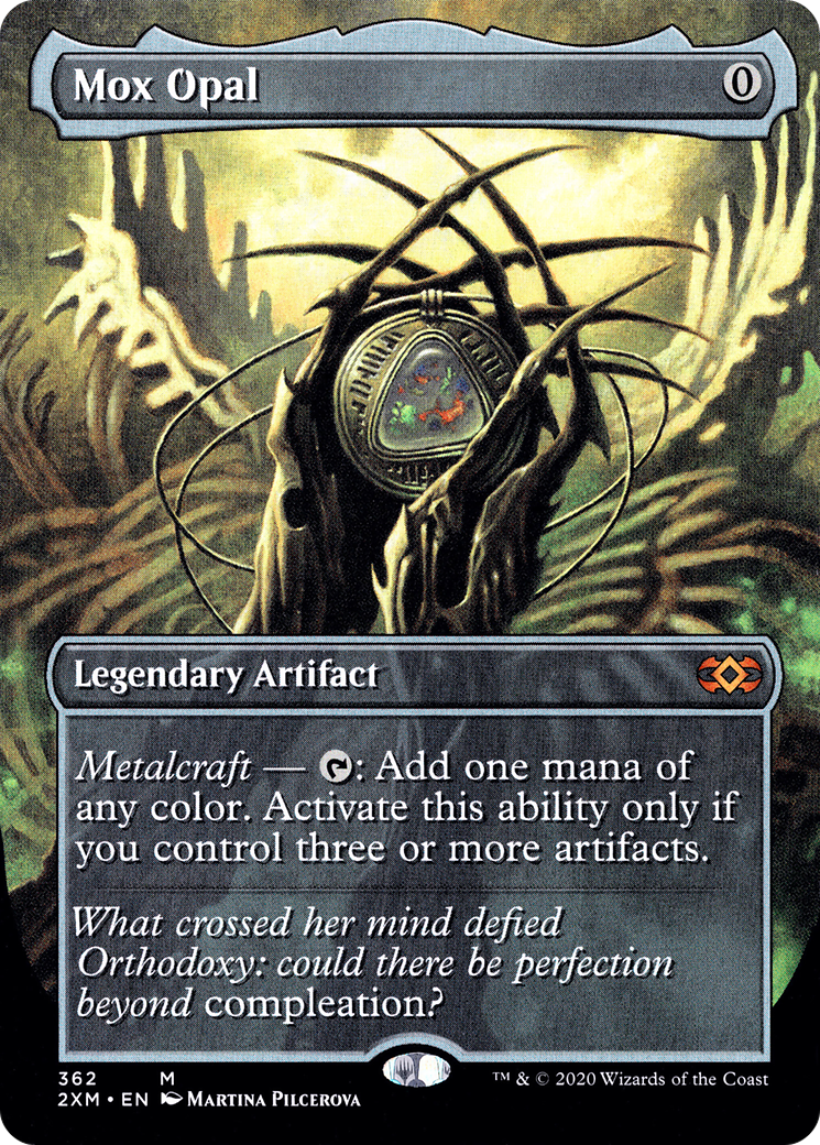 Mox Opal (2XM-362) - Double Masters (Borderless) Foil