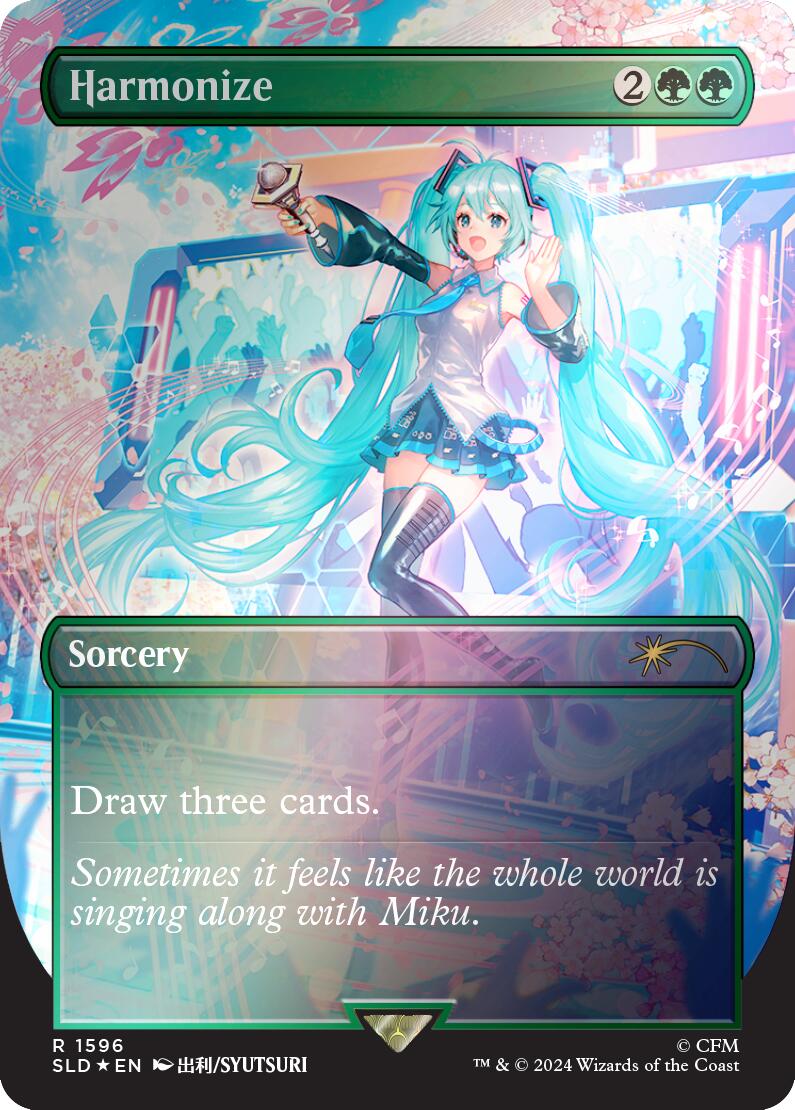 Harmonize (1596) (Rainbow Foil) - 1596 - (Secret Lair Drop Series)