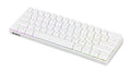 Meko Blink White 60% Hotswap Bluetooth RGB Mechanical Keyboard