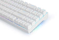 Meko Push White 65% Hotswap Bluetooth RGB Double Shot ABS Mechanical Keyboard