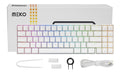 Meko Push White 65% Hotswap Bluetooth RGB Double Shot ABS Mechanical Keyboard