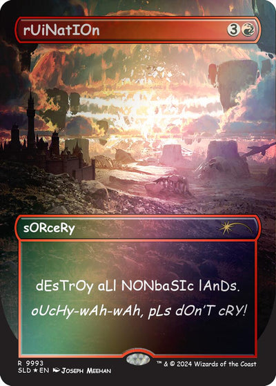 rUiNatIOn (Rainbow Foil) - 9993 - (Secret Lair Drop Series)