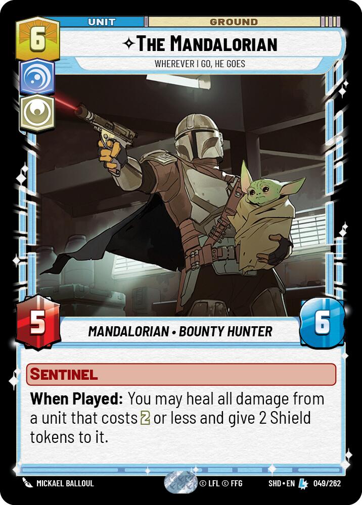 The Mandalorian - Wherever I Go, He Goes - 049/262 - (Shadows of the Galaxy)