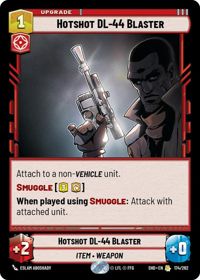 Hotshot DL-44 Blaster - 174/262 - (Shadows of the Galaxy)