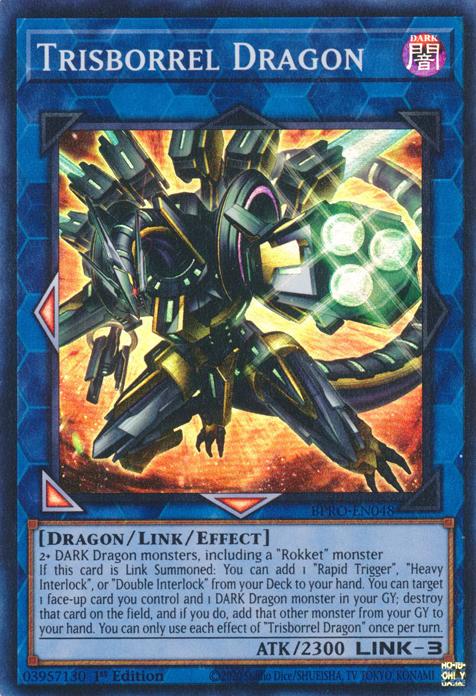 Trisborrel Dragon - BPRO-EN048 - Super Rare - 1st Edition
