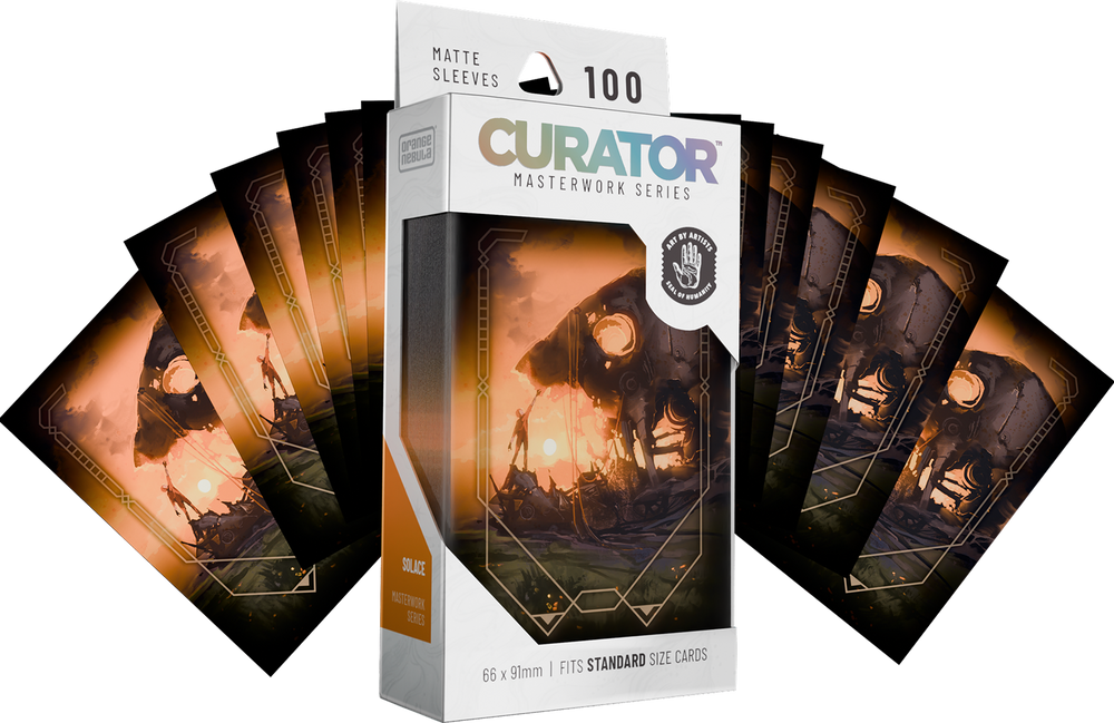 Curator Masterwork Series Sleeves - Standard Size - 100ct - NinjaJo - Solace