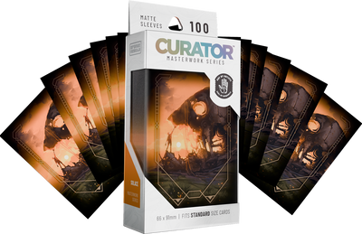 Curator Masterwork Series Sleeves - Standard Size - 100ct - NinjaJo - Solace