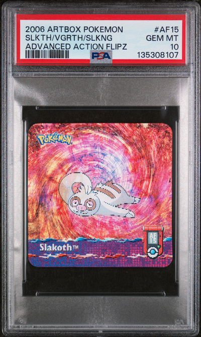 PSA 10 SLKTH/VGRTH/SLKNG ADVANCED ACTION FLIPZ
