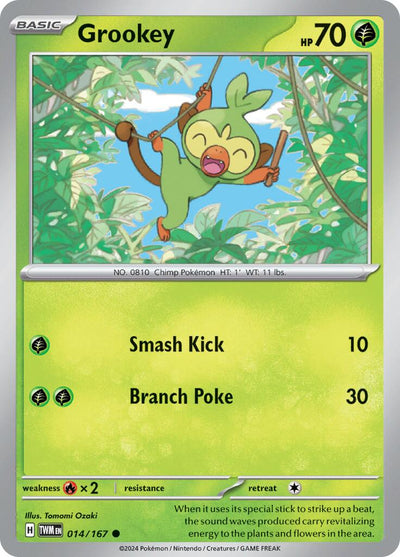 Grookey - 014/167 - (SV06: Twilight Masquerade)