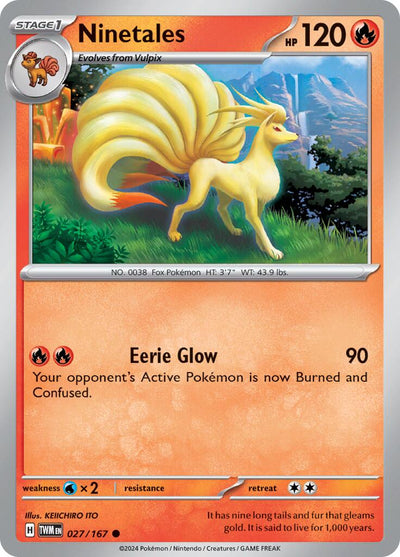 Ninetales - 027/167 - (SV06: Twilight Masquerade)