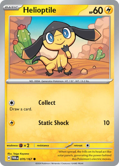 Helioptile - 070/167 - (SV06: Twilight Masquerade)