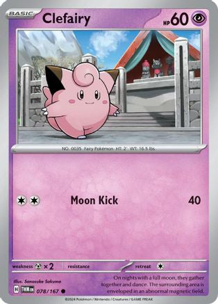 Clefairy 78 Sv06 Twilight Masquerade