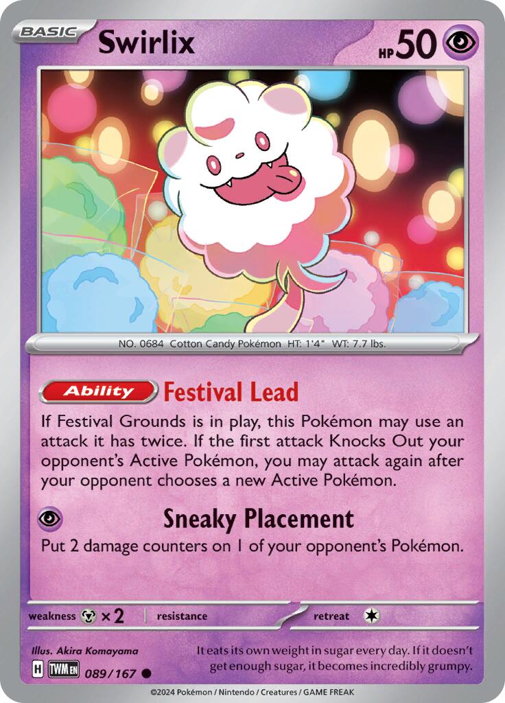 Swirlix - 089/167 - (SV06: Twilight Masquerade)
