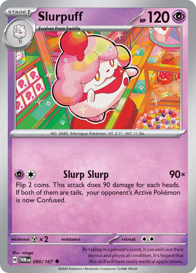 Slurpuff - 090/167 - (SV06: Twilight Masquerade)