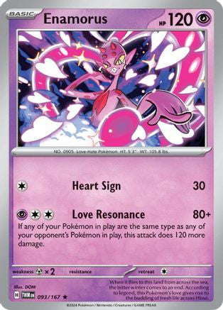 Enamorus 93 Sv06 Twilight Masquerade Holofoil