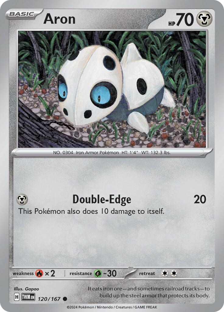 Aron - 120/167 - (SV06: Twilight Masquerade)