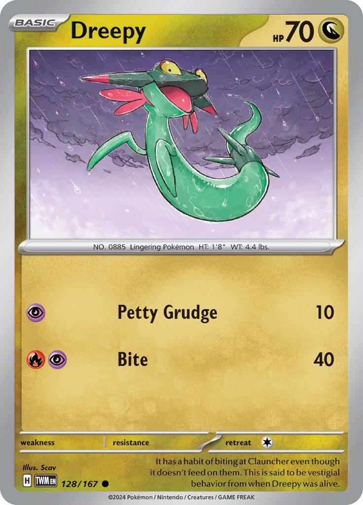 Dreepy - 128/167 - (SV06: Twilight Masquerade)