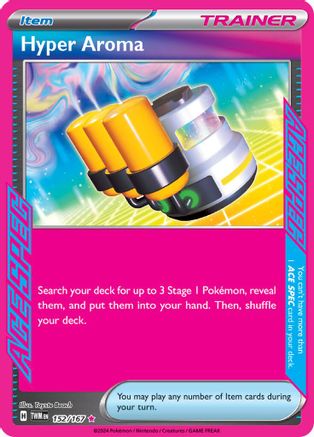 Hyper Aroma (152/167) - SV06 Twilight Masquerade Holofoil