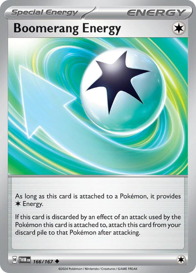 Boomerang Energy - 166/167 - (SV06: Twilight Masquerade)