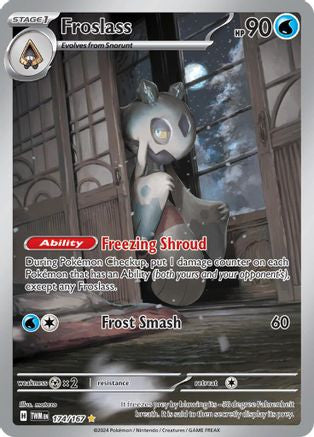 Froslass 174 Sv06 Twilight Masquerade Holofoil
