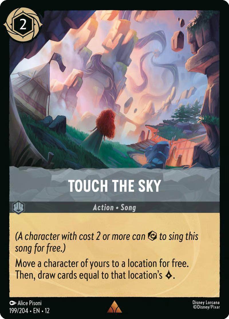 Touch the Sky - 199/204 [Wilds Unknown] [Non-Foil]