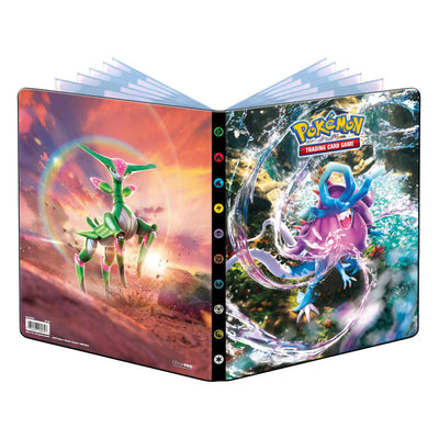 Pokemon Scarlet and Violet Walking Wake and Iron Leaves 9-Pocket Portfolio
